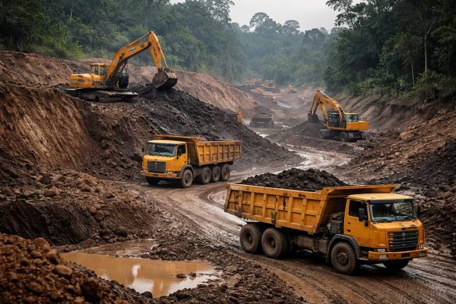 
 Tambang Ilegal Bebas Beroperasi Di Desa Sukanegara Kec.Jonggol Kab.Bogor Jawa Barat