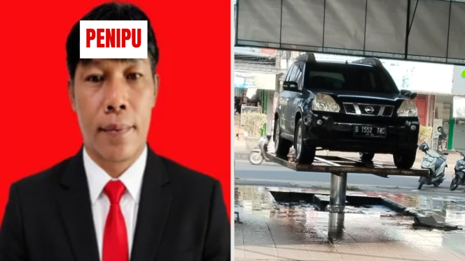 
 Modus Penipuan, Mengaku Seorang Bisnis Trading Dengan Penghasilan Miliaran Rupiah, Mobil Nissan Xtrail Dibawa Kabur